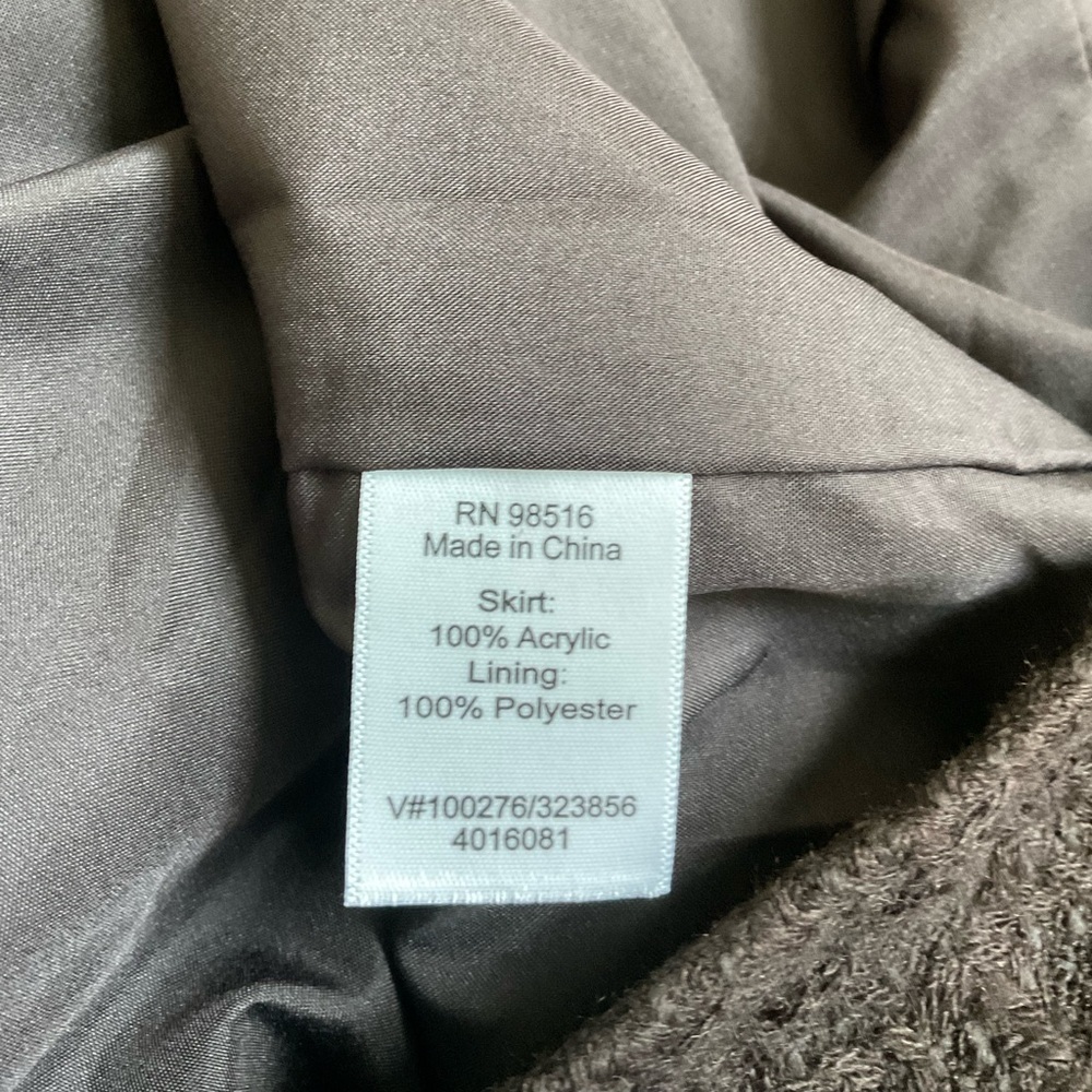 NWT Coldwater Creek Tweed Pencil Skirt - Picture 5 of 5